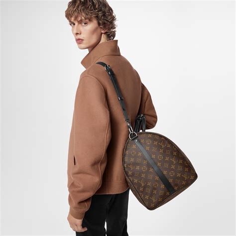 louis vuitton keepall 55 with shoulder strap replica|louis vuitton keepall 55 macassar.